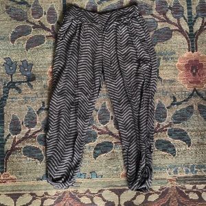 Striped Harem Pants